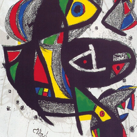 Πινακας σε καμβά JOAN MIRO - POSTER FOR MUSEU DE LA RESISTENCIA - Juan Miro Sticky 5