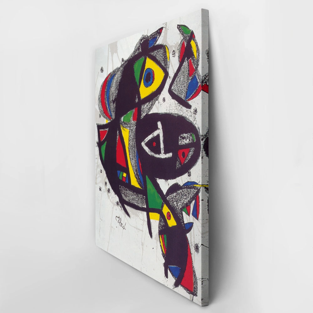 Πινακας σε καμβά JOAN MIRO - POSTER FOR MUSEU DE LA RESISTENCIA