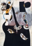 Πινακας σε καμβά JOAN MIRO - SEATED WOMAN II