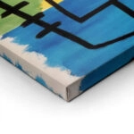 Πινακας σε καμβά JOAN MIRO - SEATED WOMAN I