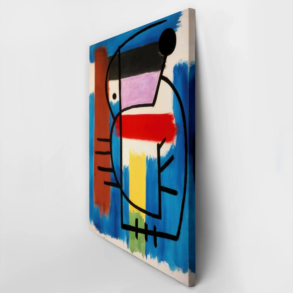 Πινακας σε καμβά JOAN MIRO - SEATED WOMAN I