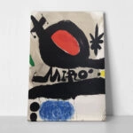 Πινακας σε καμβά JOAN MIRO - SOLAR BIRD