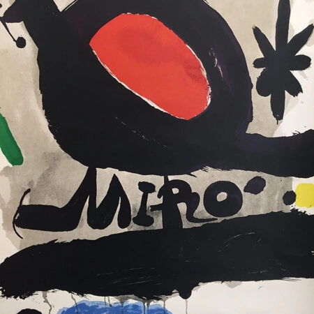 Πινακας σε καμβά JOAN MIRO - SOLAR BIRD - Juan Miro Sticky 5
