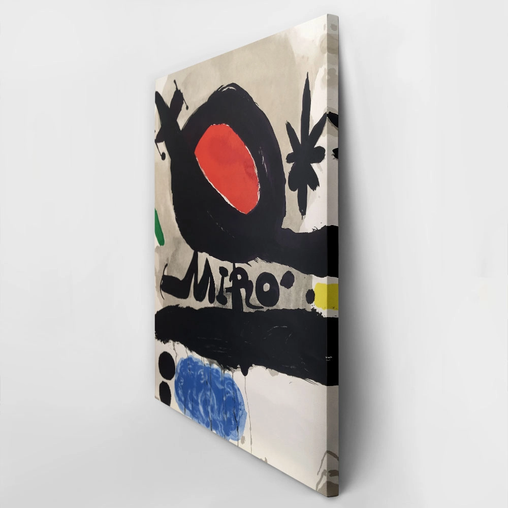 Πινακας σε καμβά JOAN MIRO - SOLAR BIRD