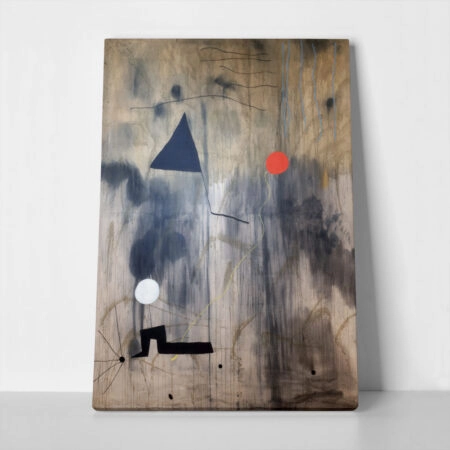 Πινακας σε καμβά JOAN MIRO - THE BIRTH OF THE WORLD