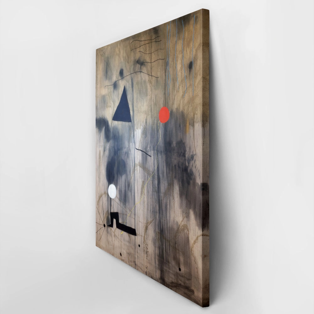 Πινακας σε καμβά JOAN MIRO - THE BIRTH OF THE WORLD