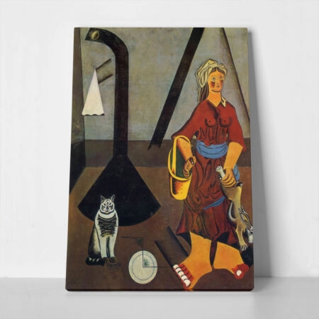 Πινακας σε καμβά JOAN MIRO - THE FARMER'S WIFE