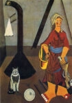 Πινακας σε καμβά JOAN MIRO - THE FARMER'S WIFE