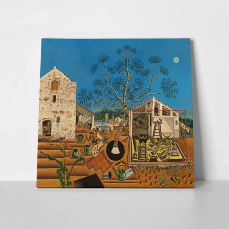 Πίνακας σε καμβά JOAN MIRO - THE FARM