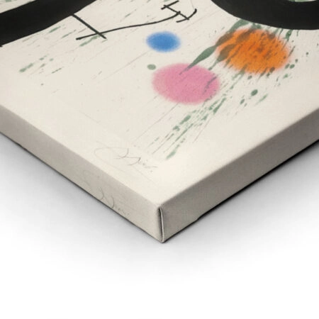 Πινακας σε καμβά JOAN MIRO - THE GREAT CARNIVORE - Juan Miro Sticky 1