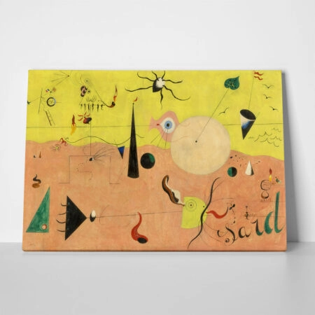 Πινακας σε καμβά JOAN MIRO - THE HUNTER