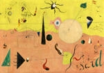 Πινακας σε καμβά JOAN MIRO - THE HUNTER