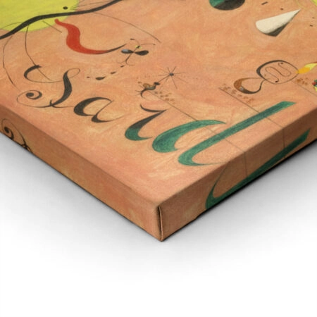 Πινακας σε καμβά JOAN MIRO - THE HUNTER - Juan Miro Sticky 1