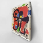 Πίνακας σε καμβά JOAN MIRO - THE LIZARD WITH THE GOLDEN FEATHERS