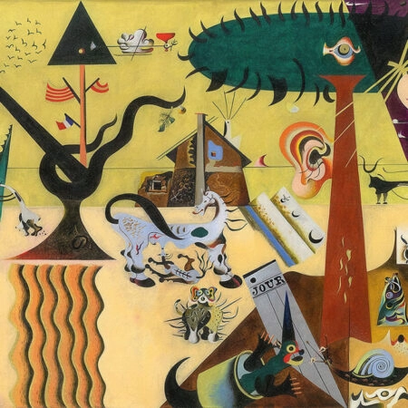 Πινακας σε καμβά JOAN MIRO - THE TILLED FIELD - Juan Miro Sticky 5