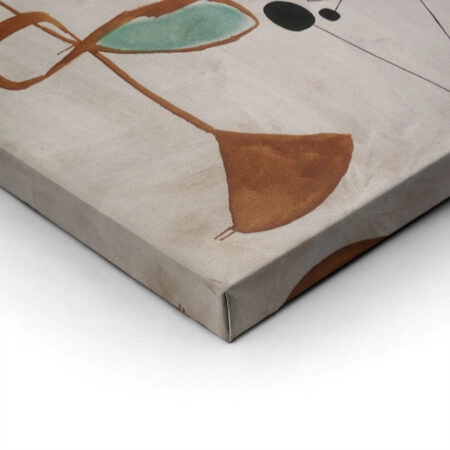 Πινακας σε καμβά JOAN MIRO - WOMAN AND BIRD IN THE NIGHT - Juan Miro Sticky 1