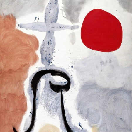Πινακας σε καμβά JOAN MIRO - WOMAN IN FRONT OF THE SUN - Juan Miro Sticky 5
