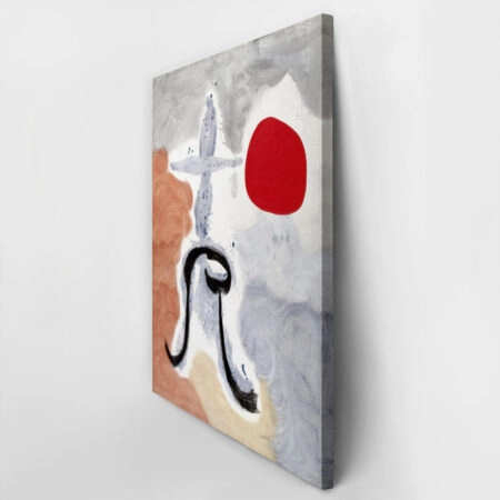 Πινακας σε καμβά JOAN MIRO - WOMAN IN FRONT OF THE SUN - Juan Miro Sticky 2