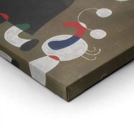 Πινακας σε καμβά JOAN MIRO - WOMEN AND BIRD IN THE MOONLIGHT - Juan Miro Sticky 1