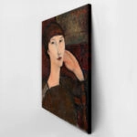 Πινακας σε καμβά MODIGLIANI - ADRIENNE WOMAN WITH BANGS