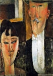 Πινακας σε καμβά MODIGLIANI - BRIDE AND GROOM