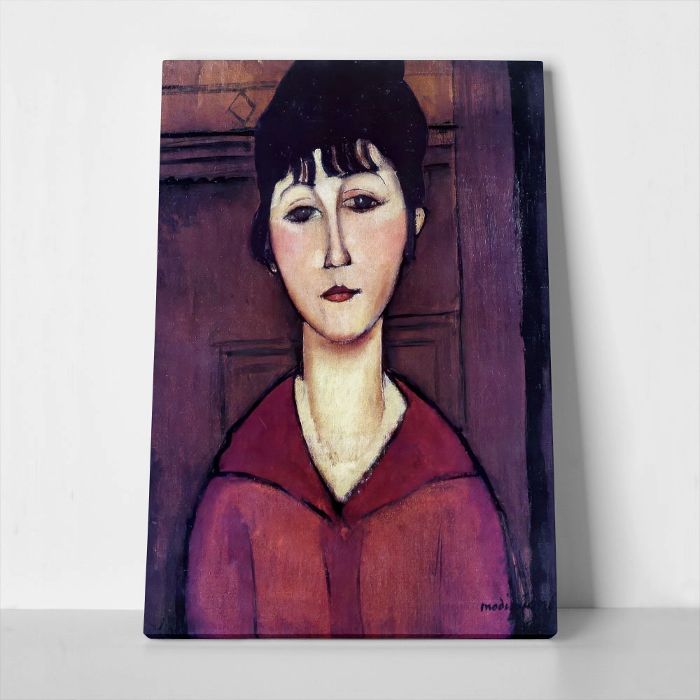 Πινακας σε καμβά MODIGLIANI - HEAD OF A YOUNG GIRL