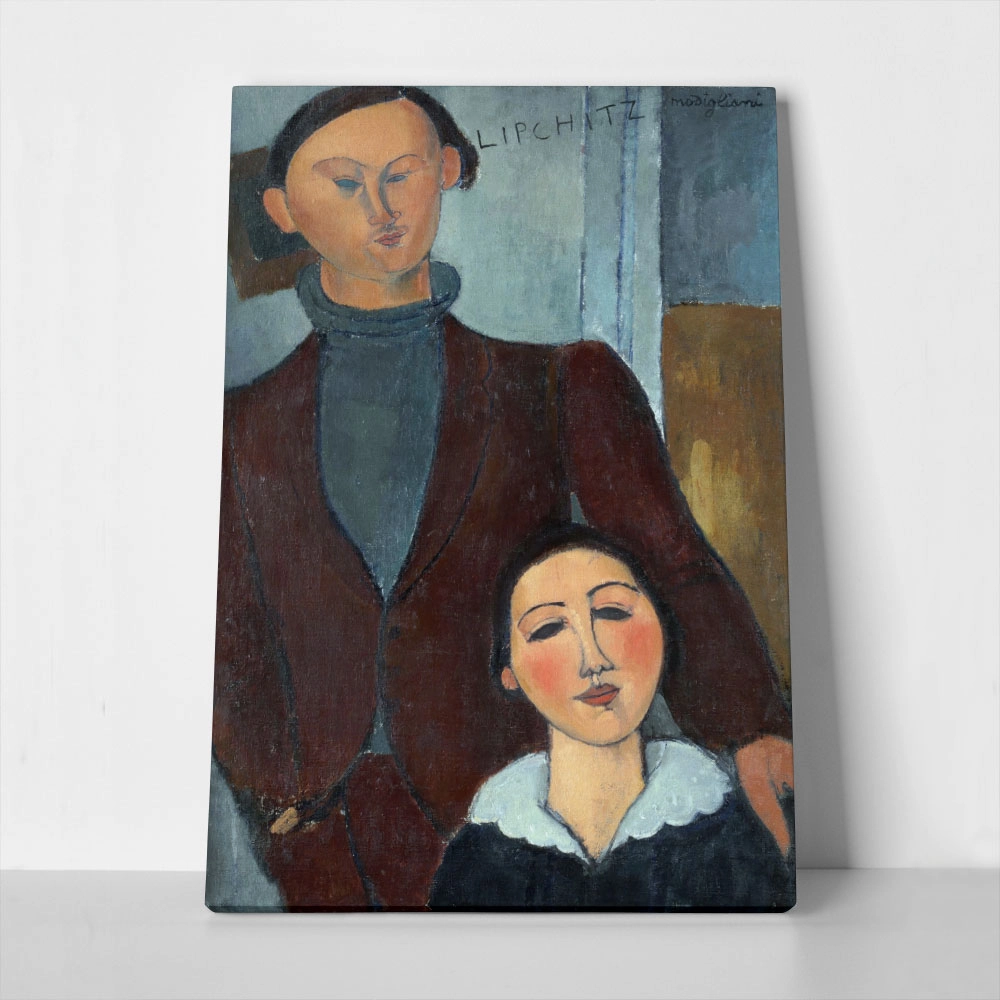 Πινακας σε καμβά MODIGLIANI - JACQUES AND BERTHE LIPCHITZ