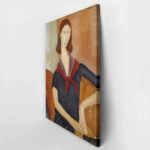 Πινακας σε καμβά MODIGLIANI - JEANNE HÉBUTERNE WITH A SCARF