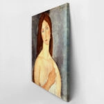 Πινακας σε καμβά MODIGLIANI - JEANNE HÉBUTERNE WITH BARE SHOULDERS