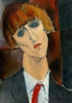Πινακας σε καμβά MODIGLIANI - MADAME KISLING