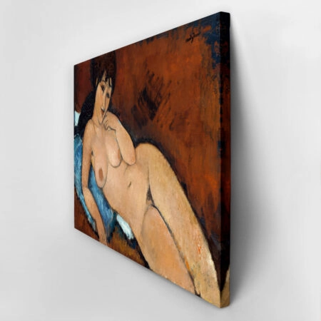 Πινακας σε καμβά MODIGLIANI - NUDE ON A BLUE CUSHION - Modigliani Amedeo Sticky 2