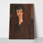 Πινακας σε καμβά MODIGLIANI - PORTRAIT OF A GIRL