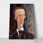Πινακας σε καμβά MODIGLIANI - PORTRAIT OF BLAISE CENDRARS