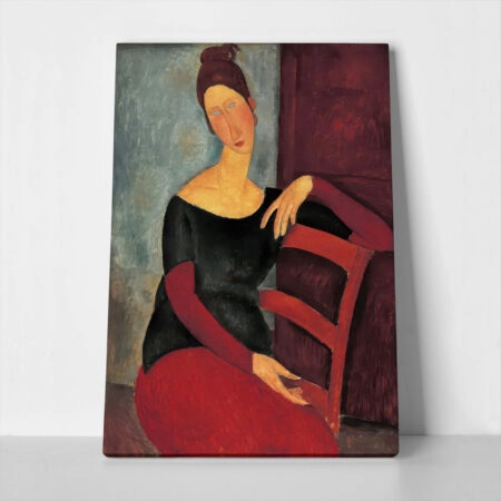 Πινακας σε καμβά MODIGLIANI - PORTRAIT OF JEANNE HÉBUTERNE - Modigliani Amedeo
