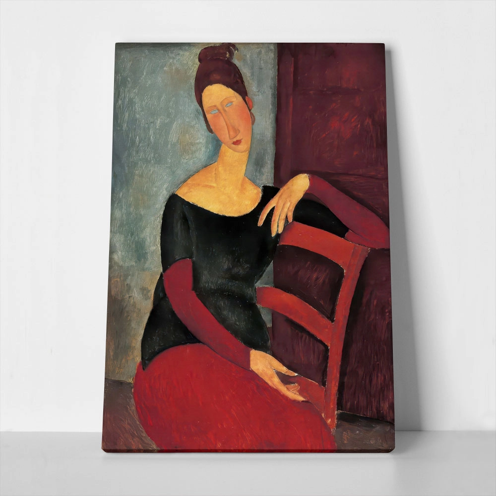 Πινακας σε καμβά MODIGLIANI - PORTRAIT OF JEANNE HÉBUTERNE