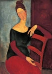 Πινακας σε καμβά MODIGLIANI - PORTRAIT OF JEANNE HÉBUTERNE