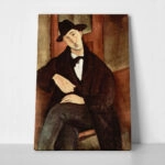 Πινακας σε καμβά MODIGLIANI - PORTRAIT OF MARIOS VARVOGLIS