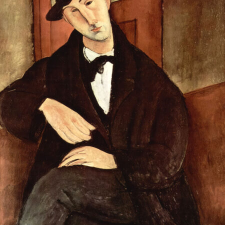 Πινακας σε καμβά MODIGLIANI - PORTRAIT OF MARIOS VARVOGLIS - Modigliani Amedeo Sticky 5