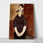 Πινακας σε καμβά MODIGLIANI - PORTRAIT OF PAULETTE JOURDAIN