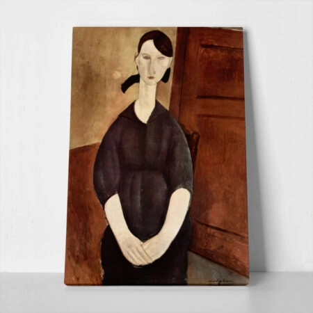 Πινακας σε καμβά MODIGLIANI - PORTRAIT OF PAULETTE JOURDAIN - Modigliani Amedeo