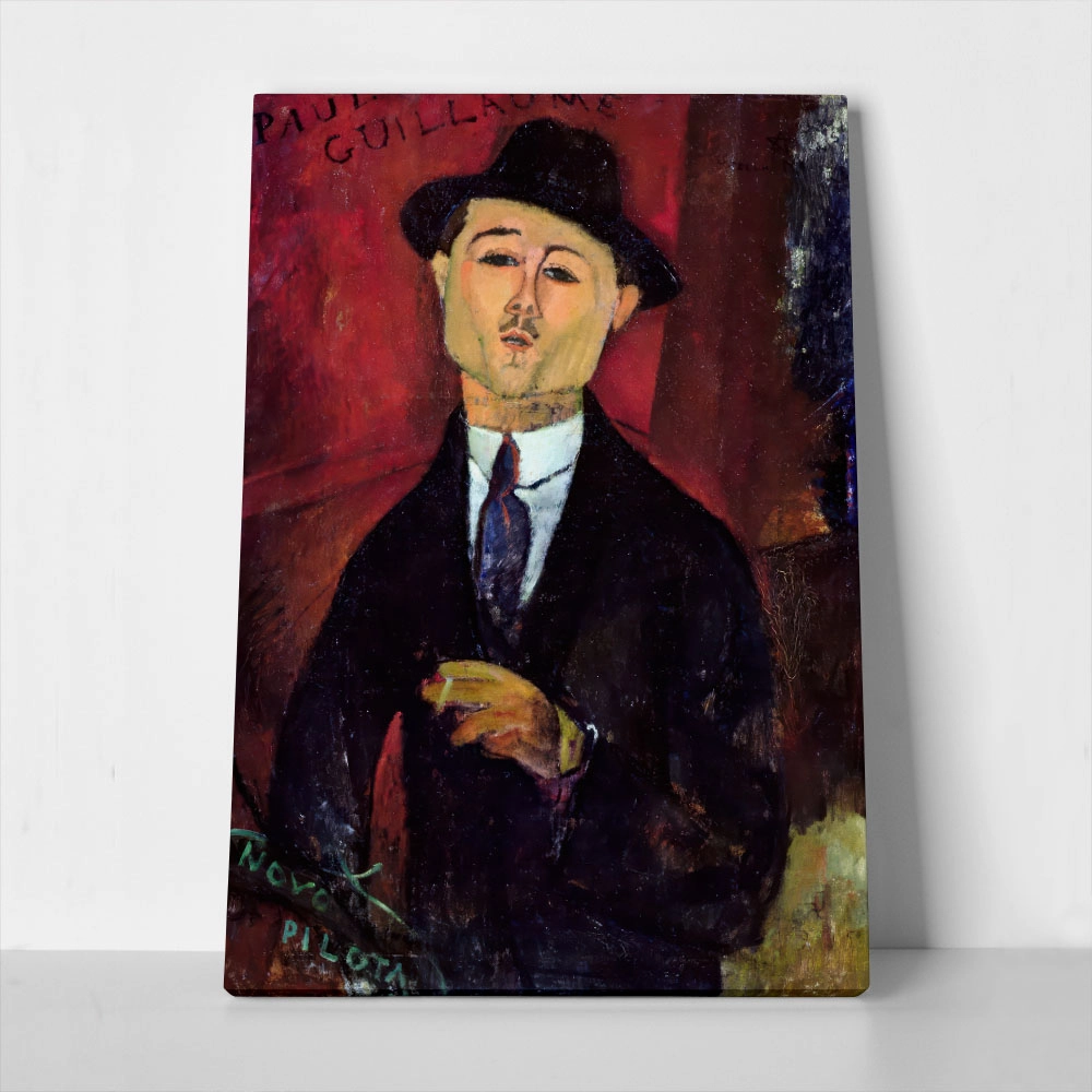 Πινακας σε καμβά MODIGLIANI - PORTRAIT OF THE ART DEALER PAUL GUILLAUME