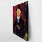 Πινακας σε καμβά MODIGLIANI - PORTRAIT OF THE ART DEALER PAUL GUILLAUME