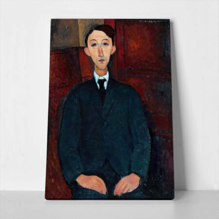 Πινακας σε καμβά MODIGLIANI - PORTRAIT OF THE PAINTER MANUEL HUMBERT