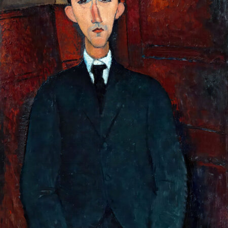 Πινακας σε καμβά MODIGLIANI - PORTRAIT OF THE PAINTER MANUEL HUMBERT - Modigliani Amedeo Sticky 5