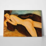 Πινακας σε καμβά MODIGLIANI - RECLINING NUDE FROM THE BACK