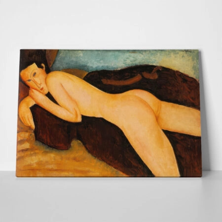 Πινακας σε καμβά MODIGLIANI - RECLINING NUDE FROM THE BACK