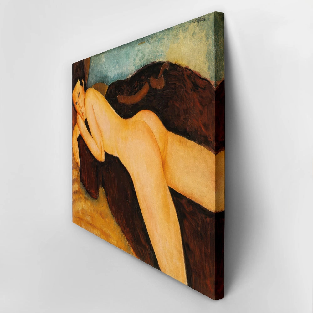 Πινακας σε καμβά MODIGLIANI - RECLINING NUDE FROM THE BACK