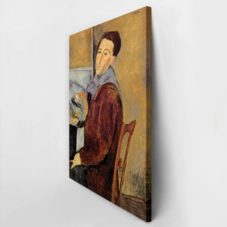 Πινακας σε καμβά MODIGLIANI - SELF PORTRAIT - Modigliani Amedeo Sticky 2