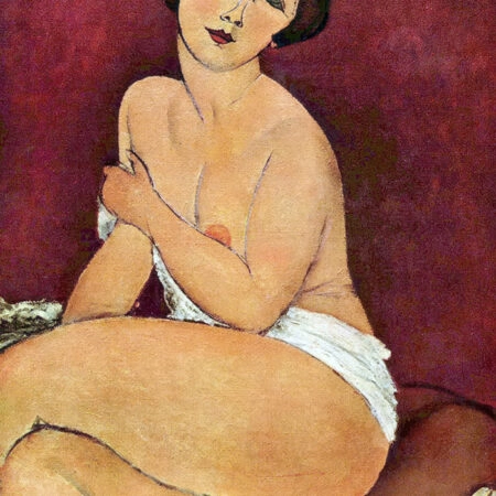 Πινακας σε καμβά MODIGLIANI - THE BEAUTIFUL ROMAN WOMAN - Modigliani Amedeo Sticky 5