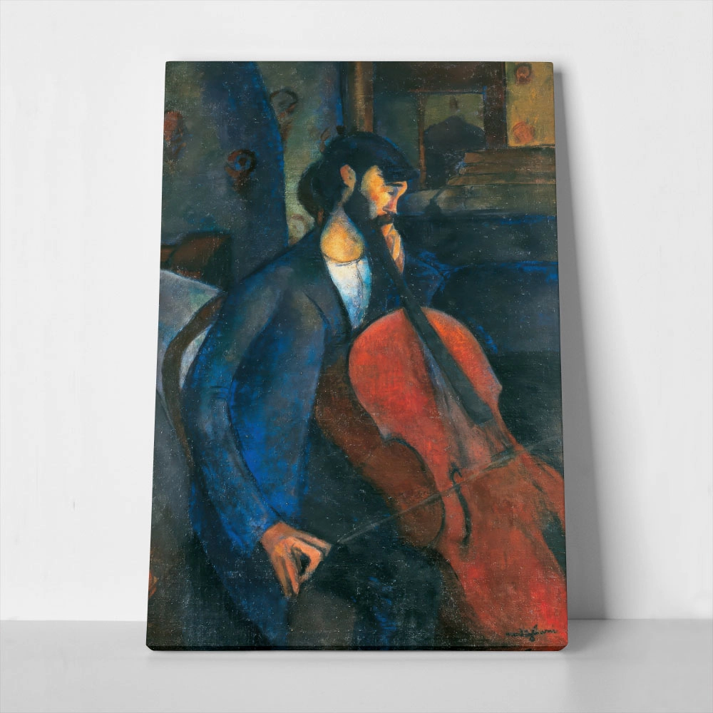 Πινακας σε καμβά MODIGLIANI - THE CELLIST